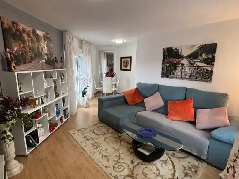 Sala de estar de Piso en venta en Gijón  con Amueblado