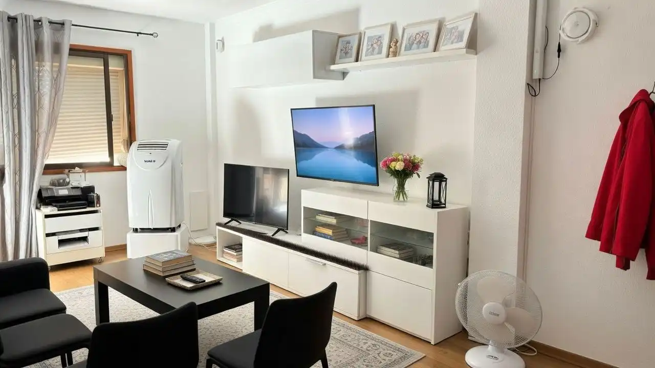 Living room of Flat for sale in San Bartolomé de Tirajana  with Furnished, Oven and Washing machine
