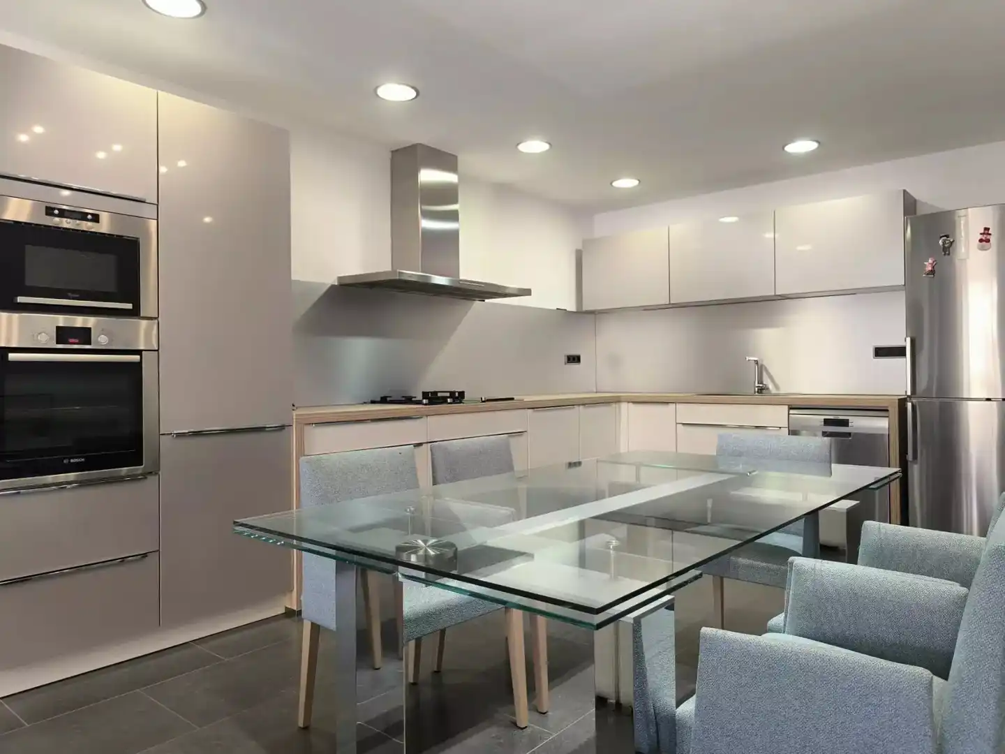 Kitchen of Flat for sale in Hostalric  with Air Conditioner, Heating and Terrace