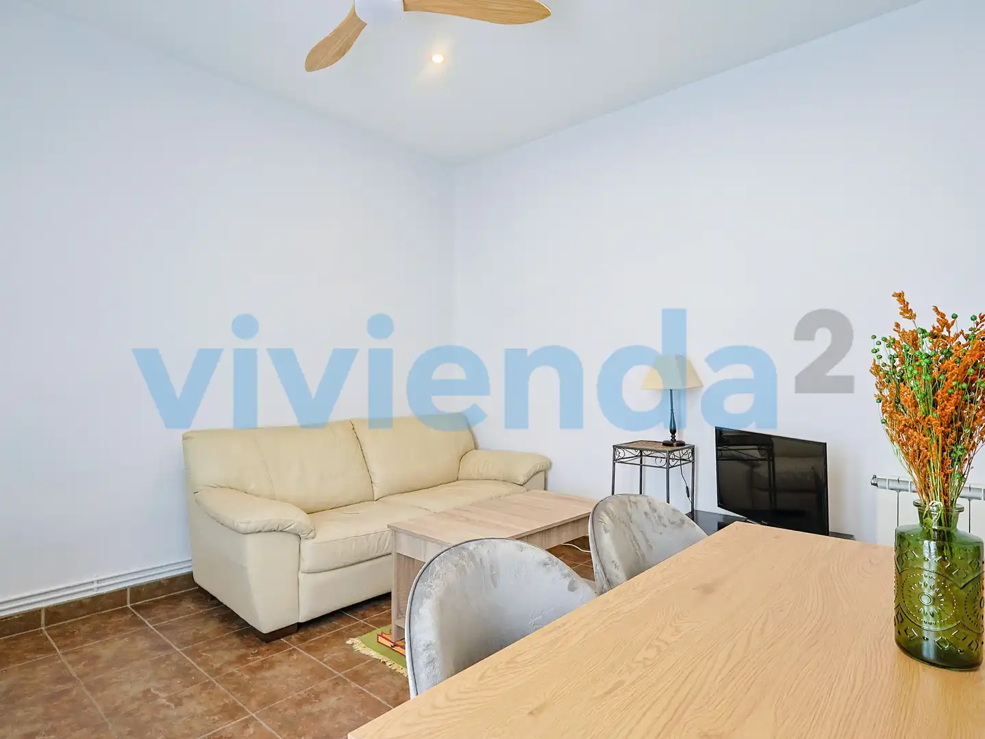Sala de estar de Piso de alquiler en Madrid con Aire acondicionado, Calefacción y Balcón