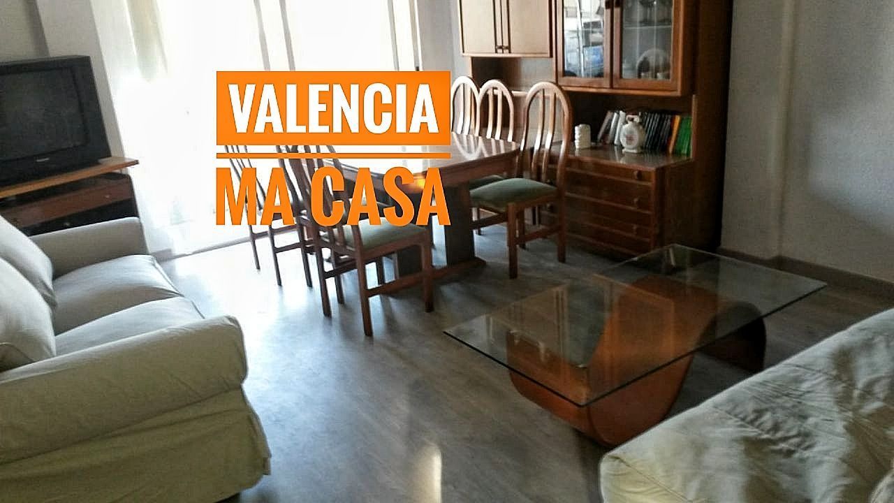 Menjador de Pis de lloguer en  Valencia Capital amb Aire condicionat, Calefacció i Terrassa