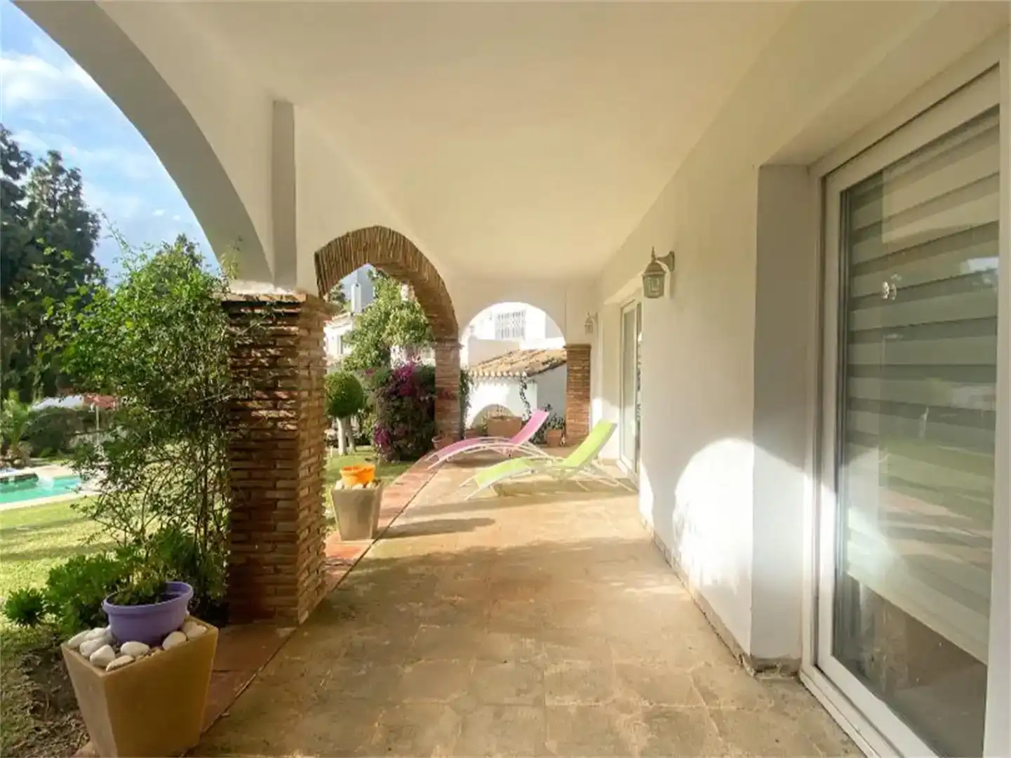 Terrassa de Casa o xalet en venda en Mijas amb Piscina i Balcó