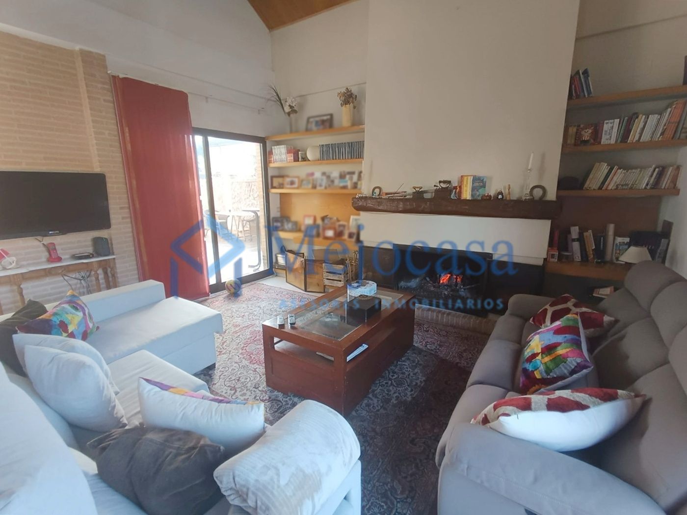 Sala d'estar de Casa o xalet en venda en Pinto amb Aire condicionat, Calefacció i Jardí privat