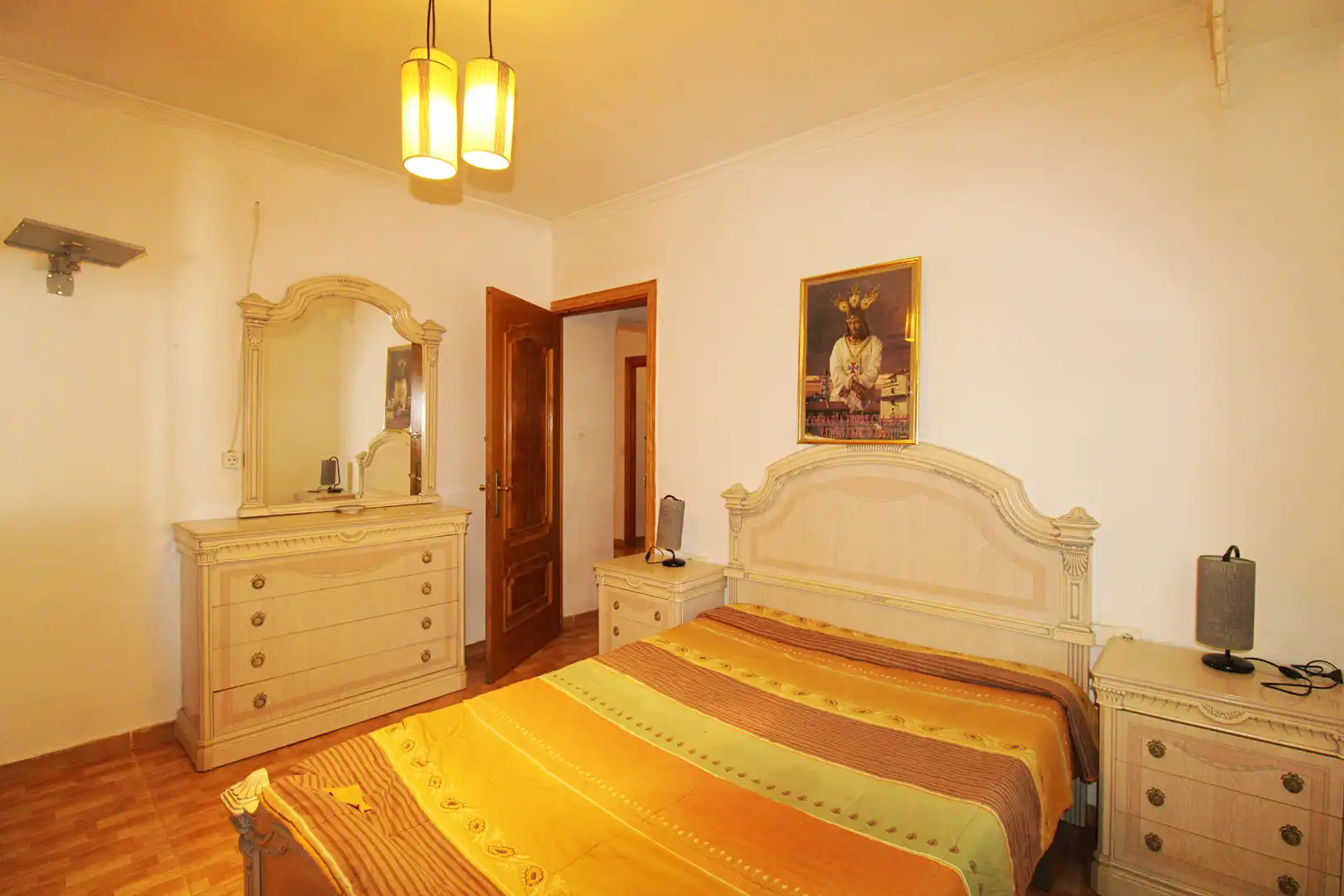 Schlafzimmer von Erdgeschoss zum Verkauf in Alhaurín de la Torre mit Klimaanlage, Abstellraum und Möbliert
