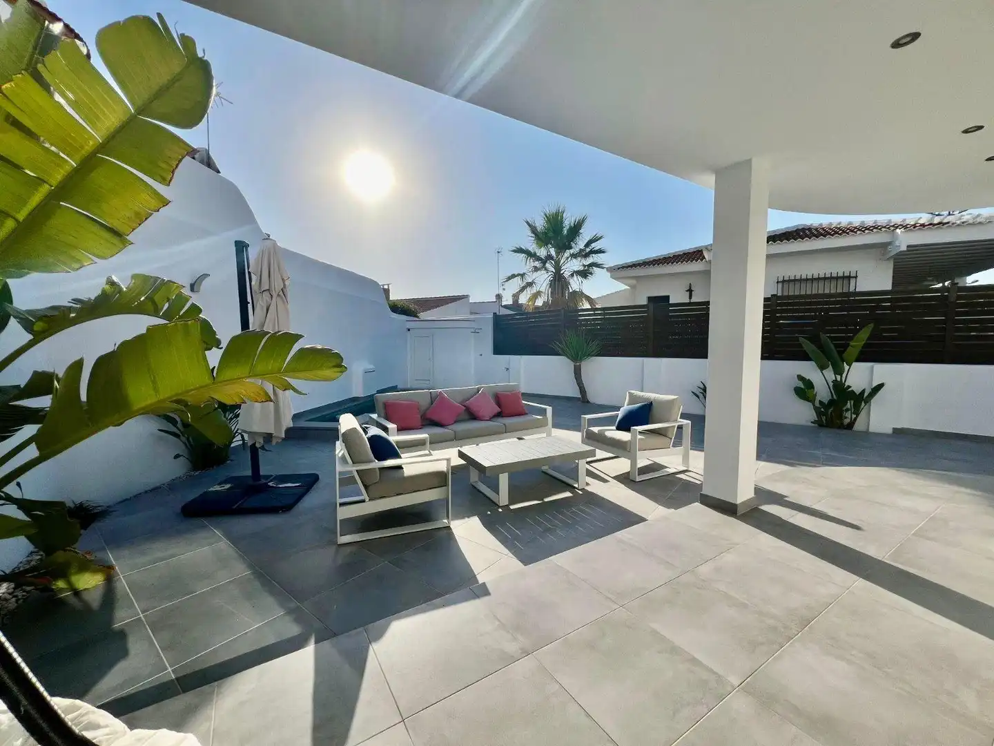 Terrace of Houses for rent in Almonte  with Air Conditioner, Private garden and Terrace