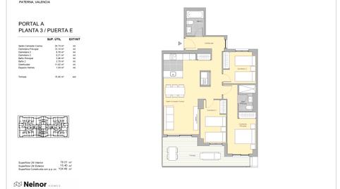 Photo 2 from new construction home in Flat for sale in   Calle Carrasca, 1, Parc Central, Valencia