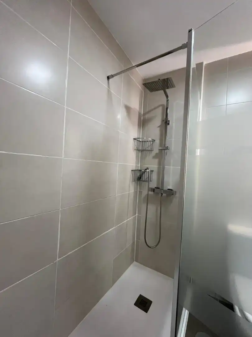 Bany de Dúplex de lloguer en Torrijos amb Aire condicionat, Calefacció i Forn