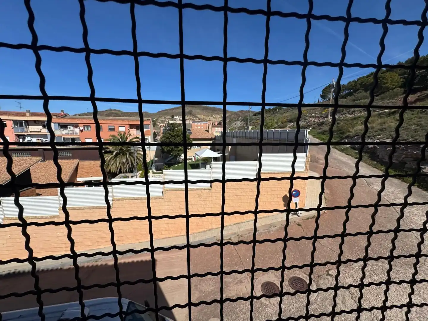 Vista exterior de Nave industrial en venta en Illueca