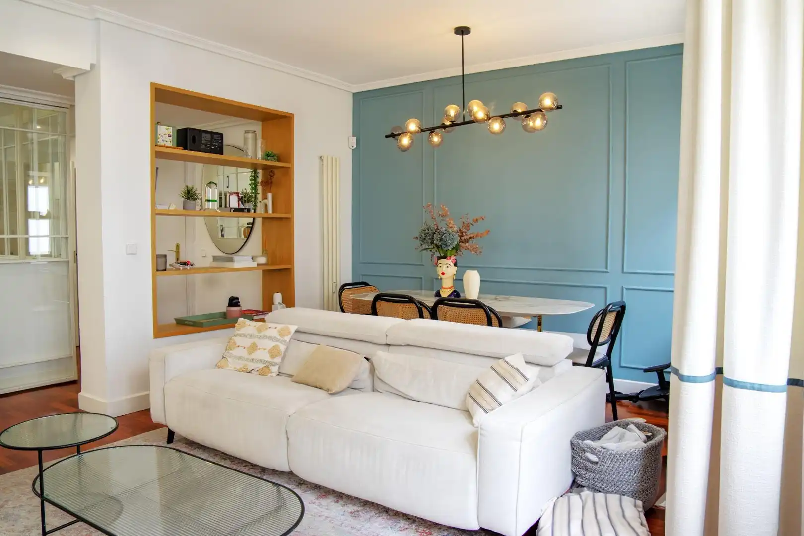 Wohnzimmer von Wohnung zum Verkauf in Madrid mit Heizung