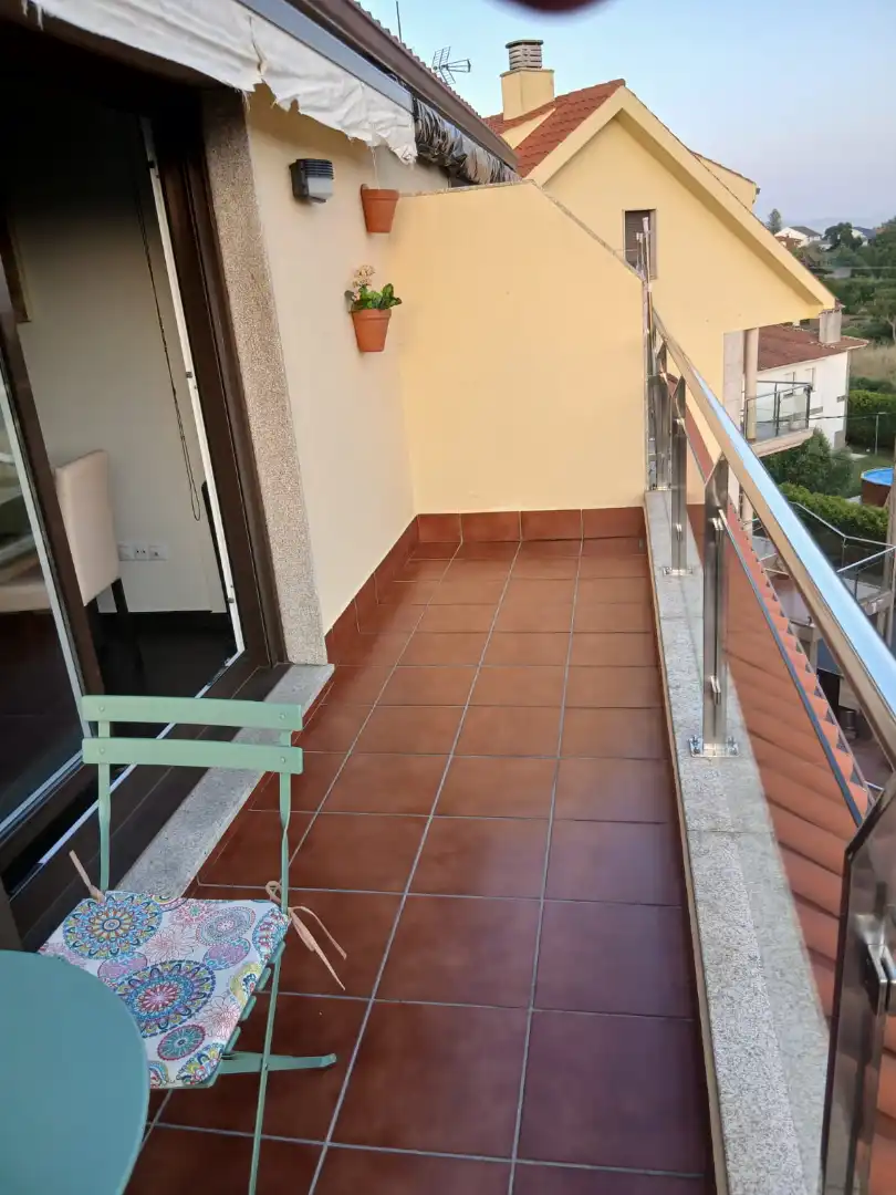 Terraza de Ático en venta en Ribeira con Amueblado