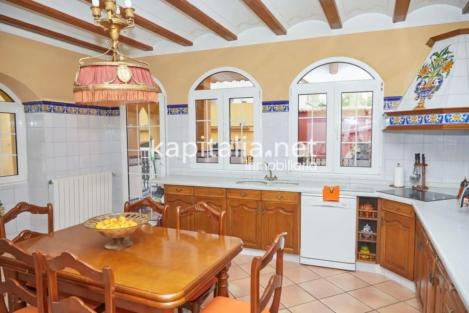 Cocina de Casa o chalet en venta en Xàtiva con Aire acondicionado, Jardín privado y Terraza
