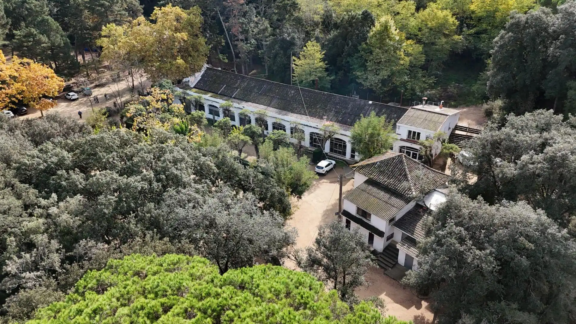 Vista exterior de Finca rústica en venda en Arenys de Munt