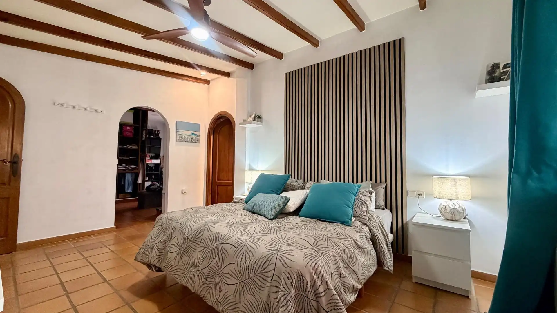 Bedroom of Houses for sale in Elche / Elx  with Air Conditioner, Private garden and Terrace