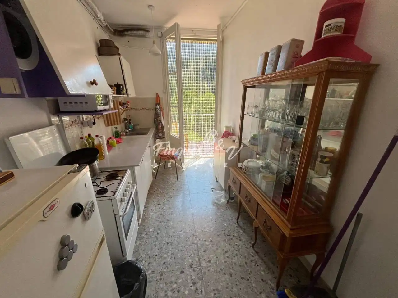 Kitchen of Flat for sale in Bagà  with Heating, Furnished and Balcony