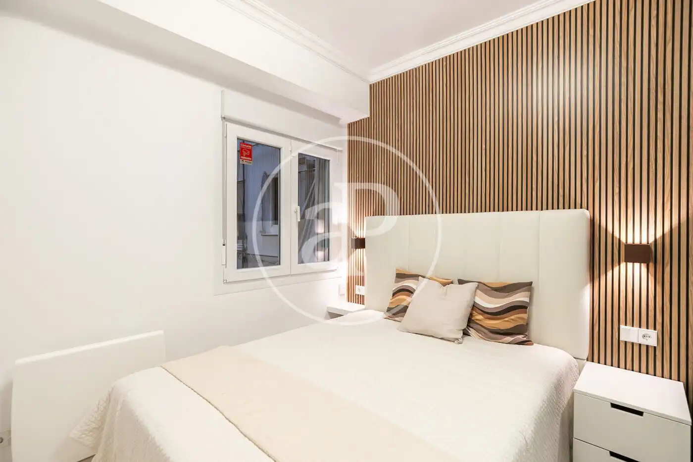 Schlafzimmer von Wohnung zum Verkauf in Barcelona mit Klimaanlage, Heizung und Möbliert