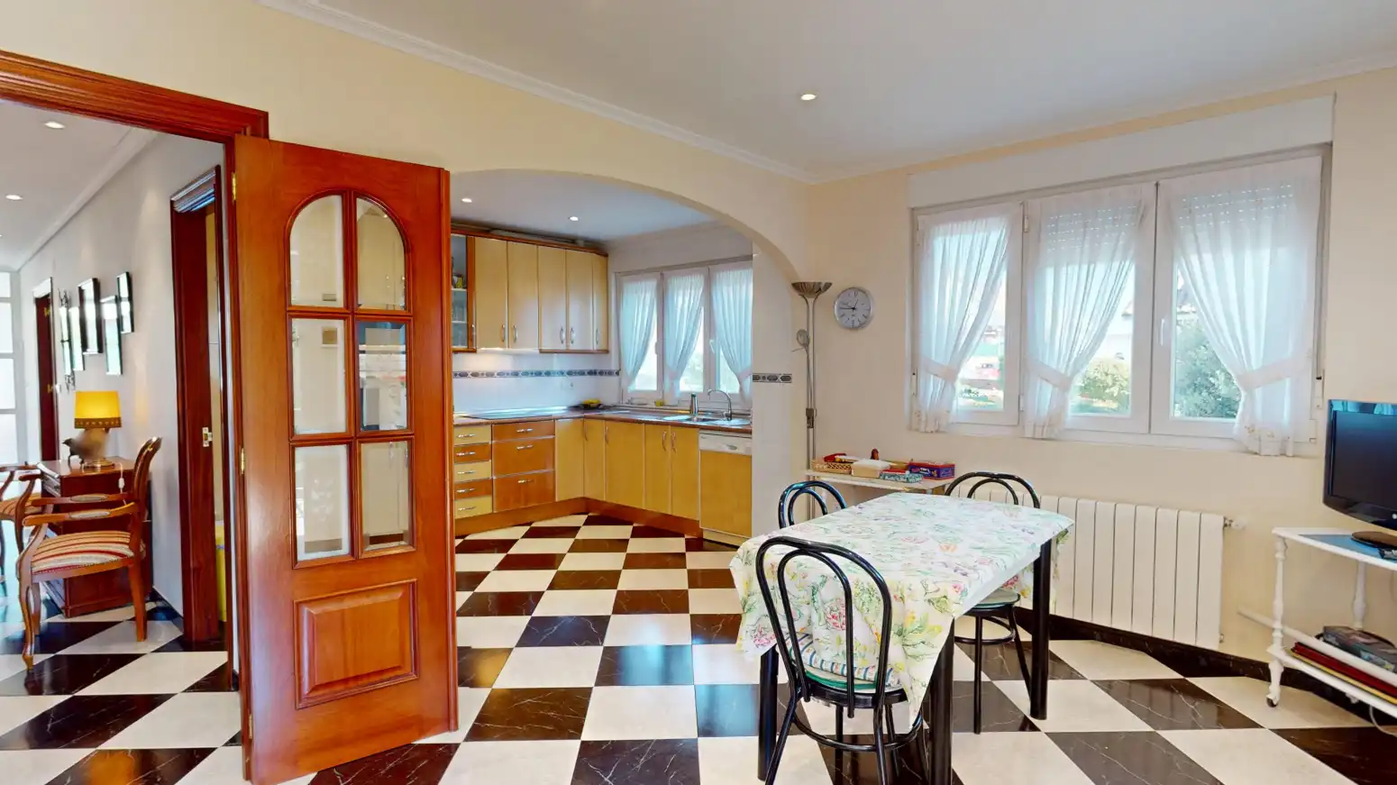 Cuina de Casa o xalet en venda en Piélagos amb Jardí privat i Parquet
