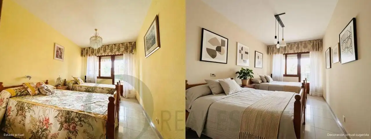 Bedroom of Flat for sale in El Campello  with Terrace, Furnished and Balcony