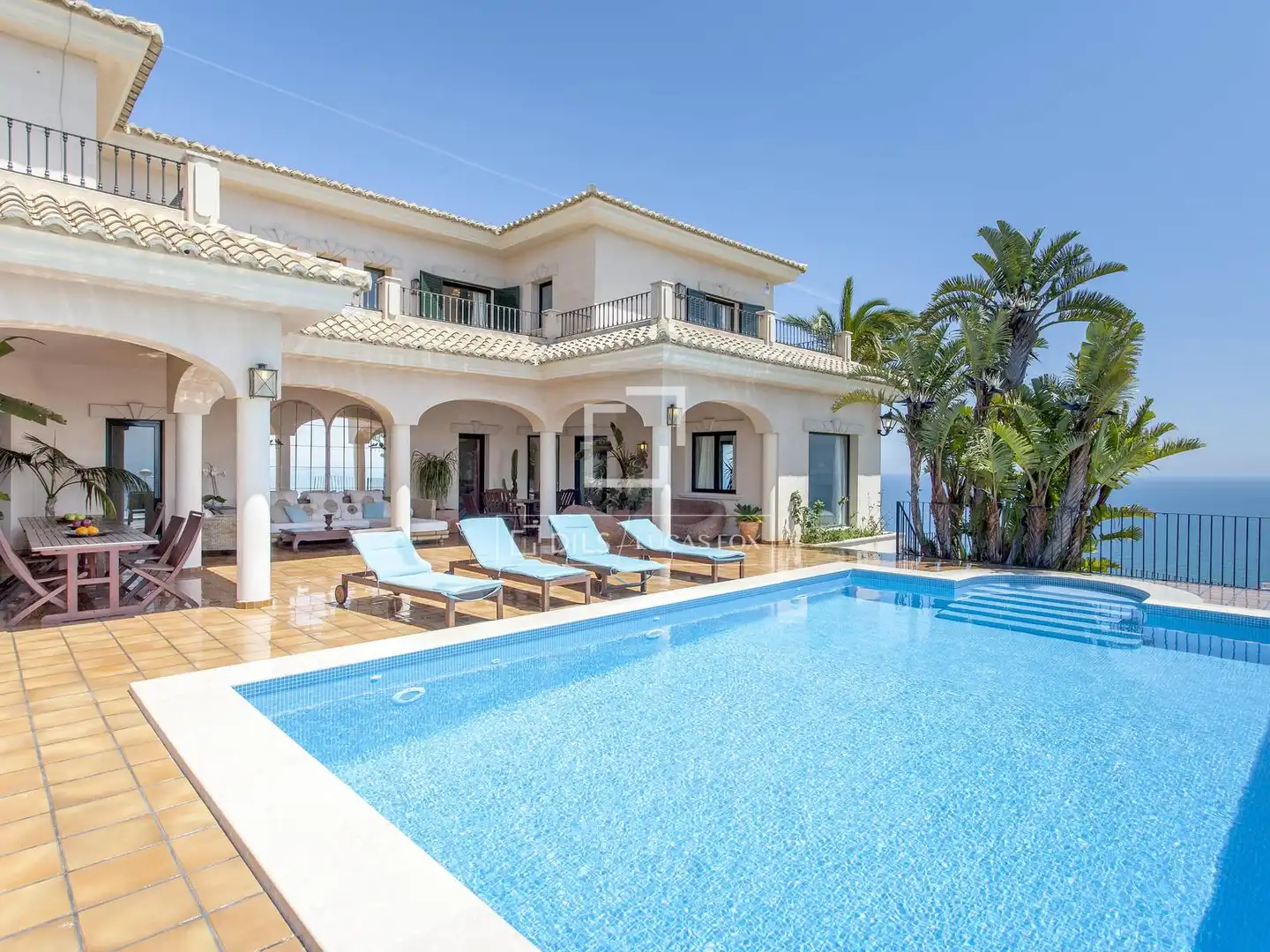 Vista exterior de Casa o chalet en venta en Cullera con Aire acondicionado, Jardín privado y Piscina