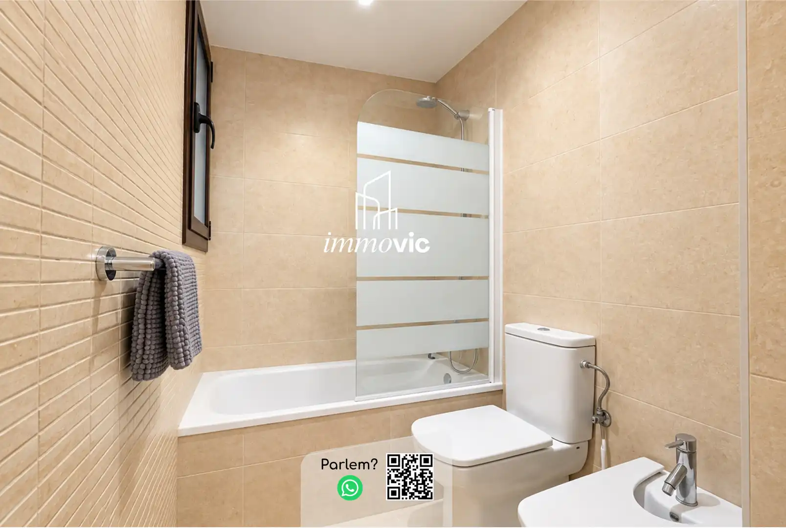 Badezimmer von Wohnung zum Verkauf in Sant Jaume de Llierca, Girona