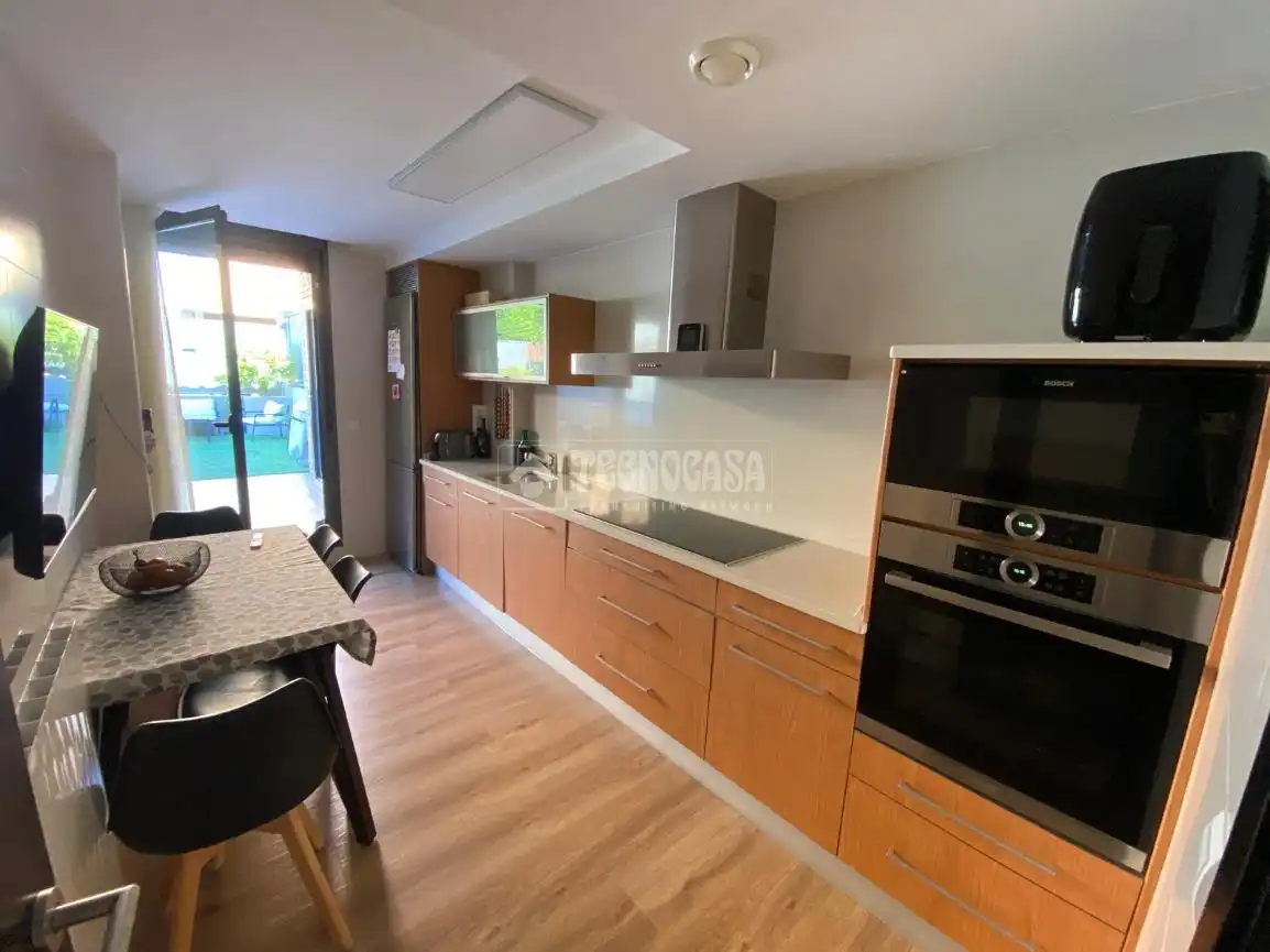 Cocina de Casa adosada en venta en Cuarte de Huerva con Aire acondicionado y Calefacción