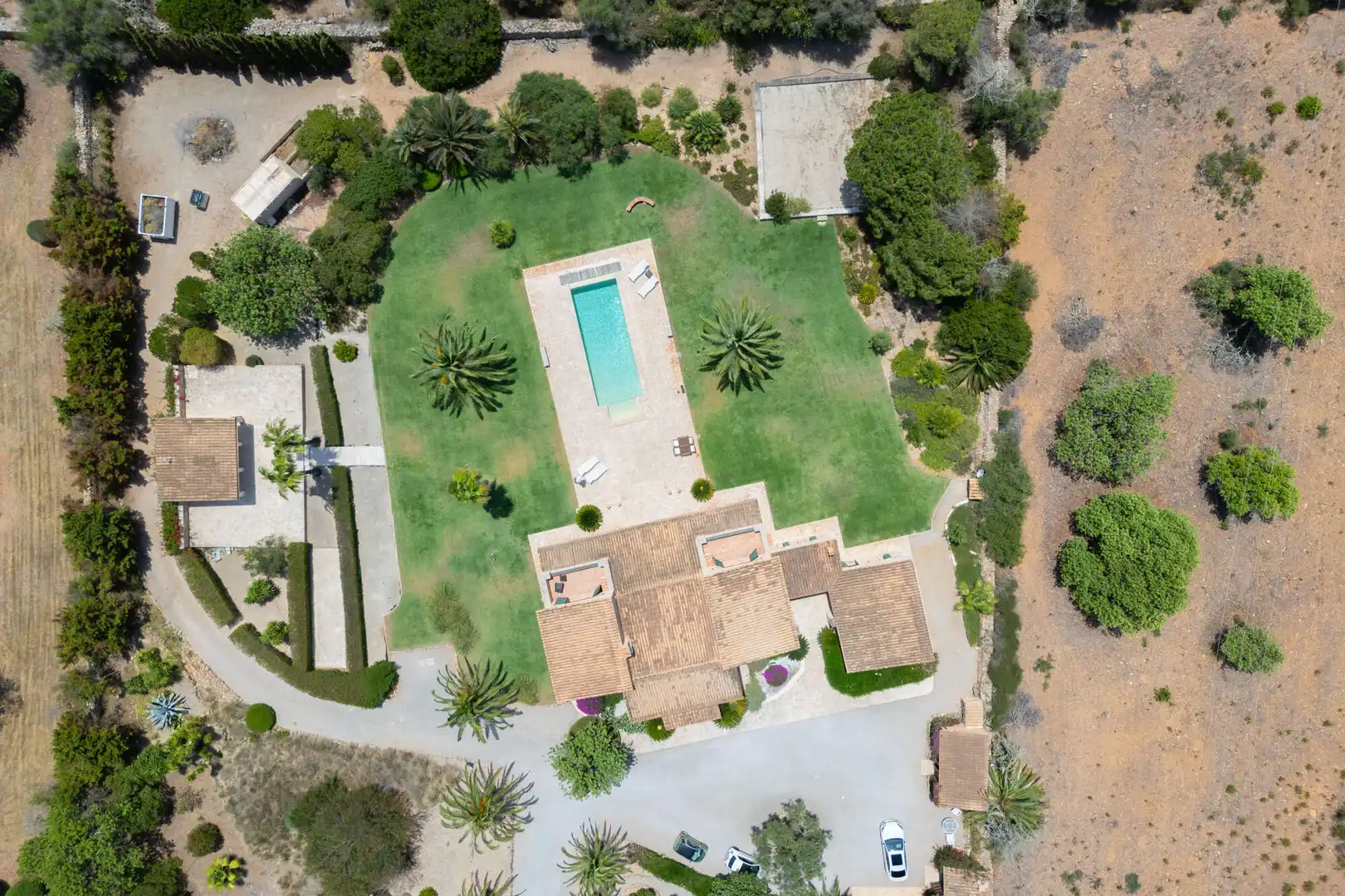 Jardí de Finca rústica en venda en Santanyí amb Aire condicionat, Calefacció i Terrassa