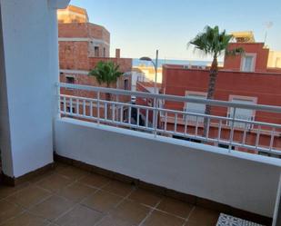 Balcony of Flat to rent in Roquetas de Mar  with Air Conditioner and Terrace