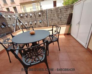Terrace of Single-family semi-detached for sale in Begues  with Heating and Storage room