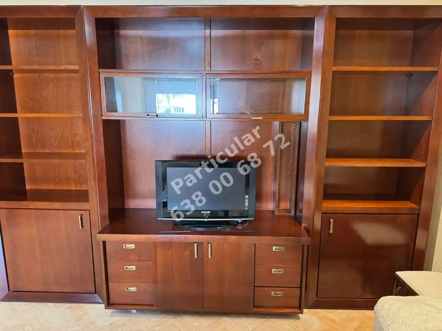 Sala d'estar de Pis en venda en  Madrid Capital amb Aire condicionat