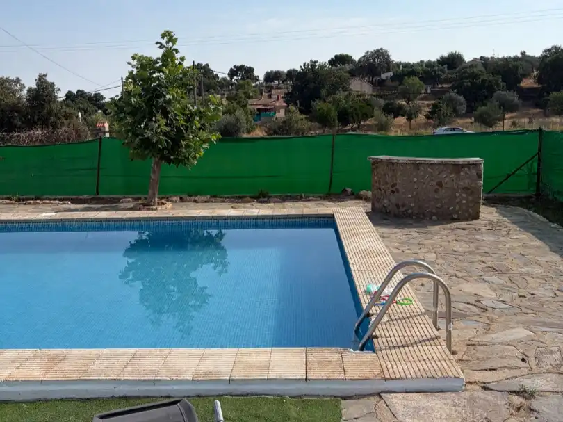 Swimming pool of Industrial land for sale in San Vicente de Alcántara