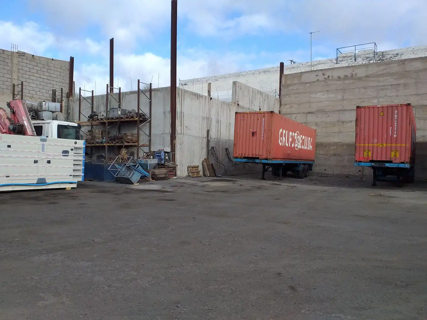 Exterior view of Industrial buildings for sale in Santa Cruz de Tenerife