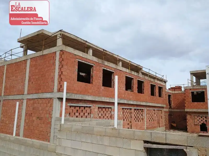 Vista exterior de Casa adosada en venta en Castalla