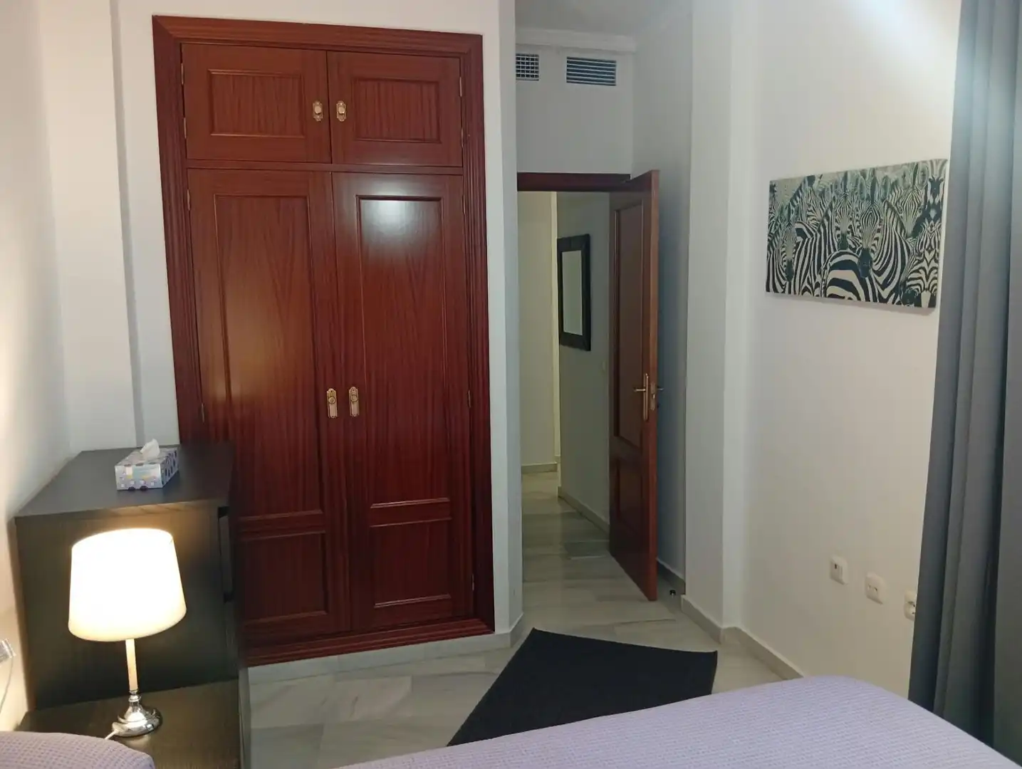 Bedroom of Flat for rent in Centro
