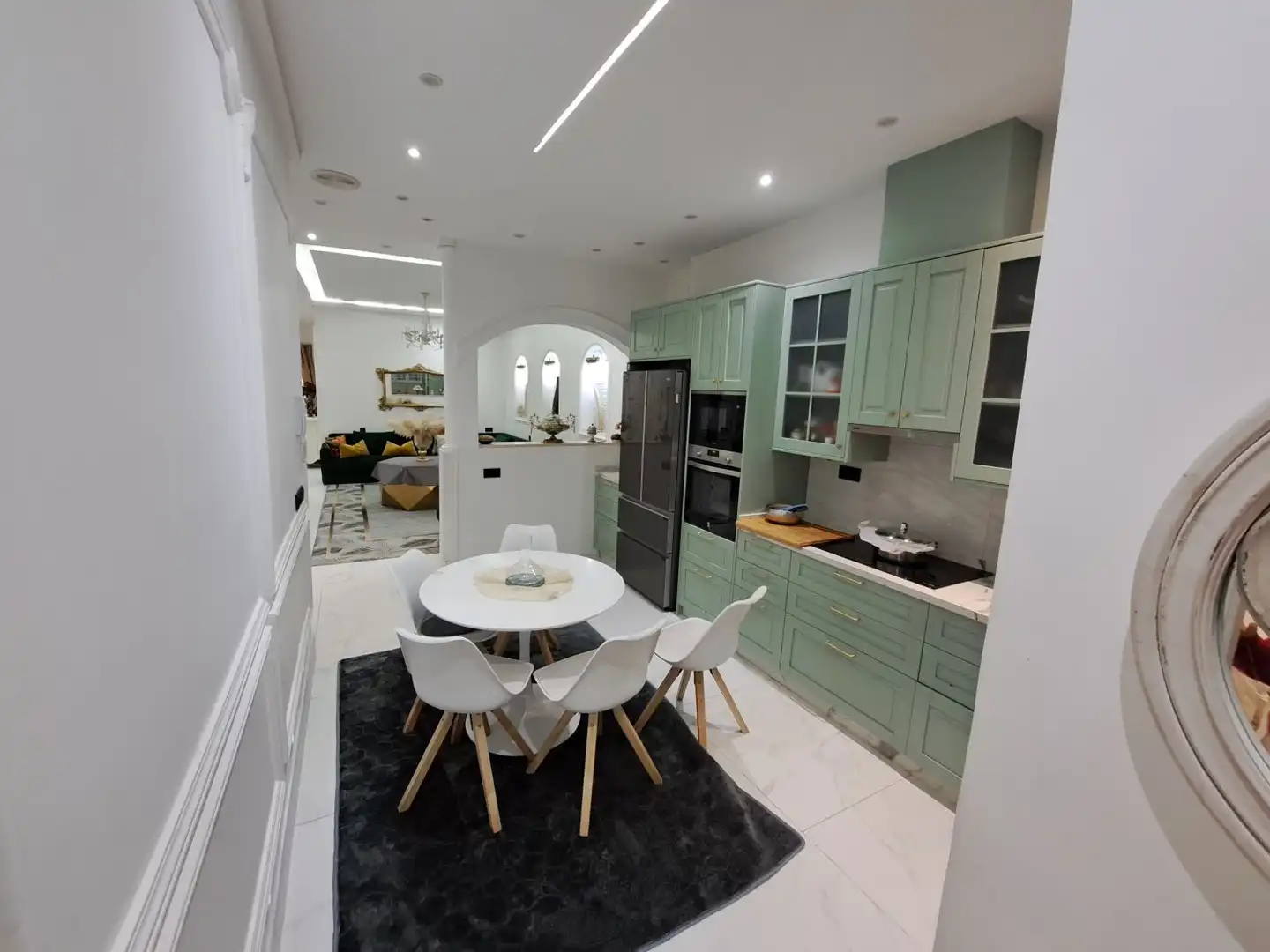 Cocina de Casa adosada en venta en Elche / Elx con Calefacción y Terraza