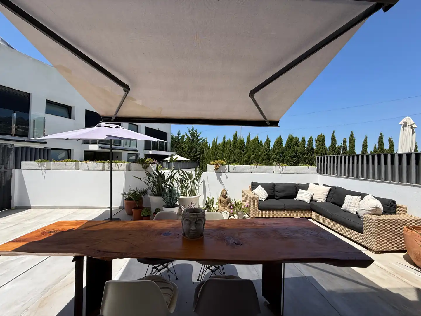 Terrace of Houses for sale in Santa Eulària des Riu  with Air Conditioner, Heating and Terrace