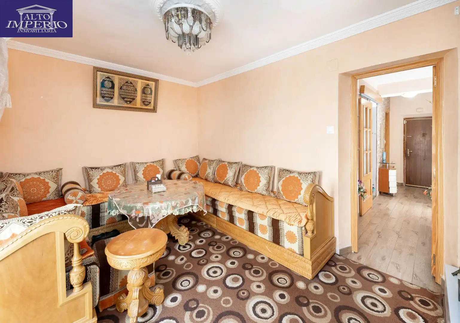 Living room of Flat for sale in Granada  with Air Conditioner, Terrace and Balcony
