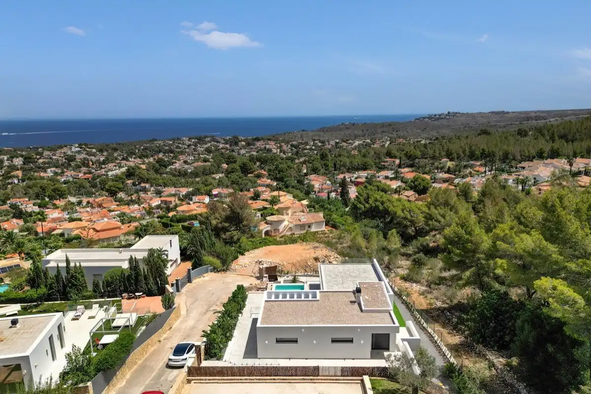 Exterior view of Houses for sale in Dénia  with Air Conditioner, Heating and Private garden