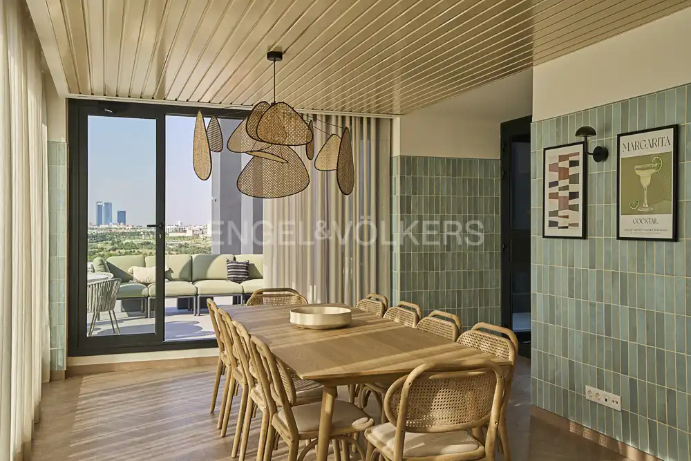 Terraza de Estudio de alquiler en Alcobendas con Aire acondicionado, Calefacción y Jardín privado