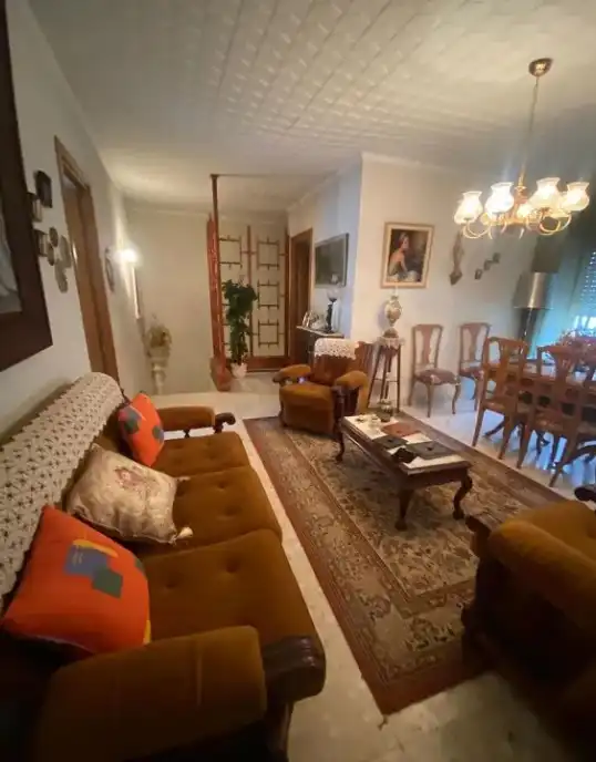 Sala de estar de Casa o chalet en venta en La Roda con Calefacción, Jardín privado y Terraza