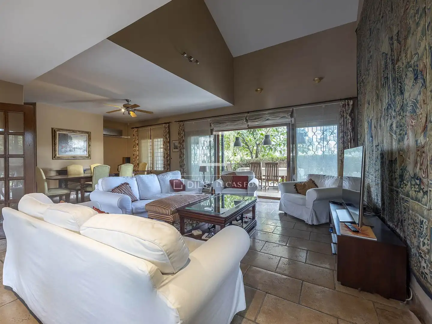 Sala de estar de Casa o chalet en venta en Paterna con Calefacción, Jardín privado y Terraza