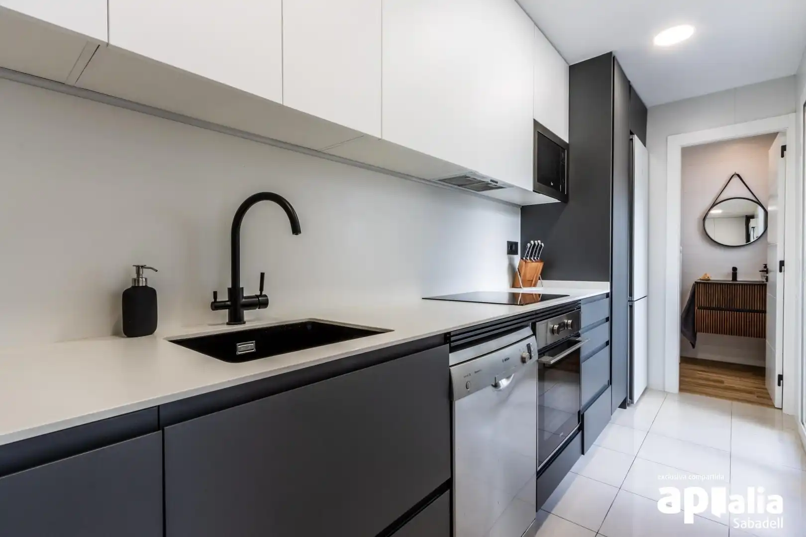 Cocina de Casa o chalet en venta en Sabadell con Aire acondicionado, Calefacción y Terraza