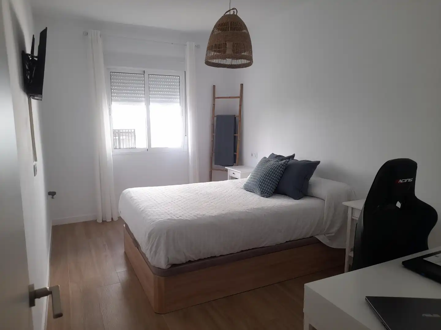 Schlafzimmer von Wohnung zum Verkauf in Arcos de la Frontera mit Klimaanlage und Terrasse