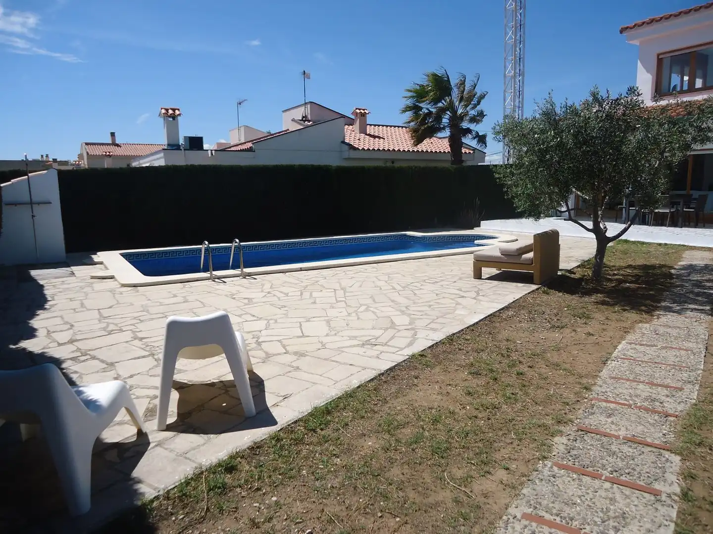 Piscina de Casa o xalet en venda en L'Ametlla de Mar  amb Jardí privat, Terrassa i Traster