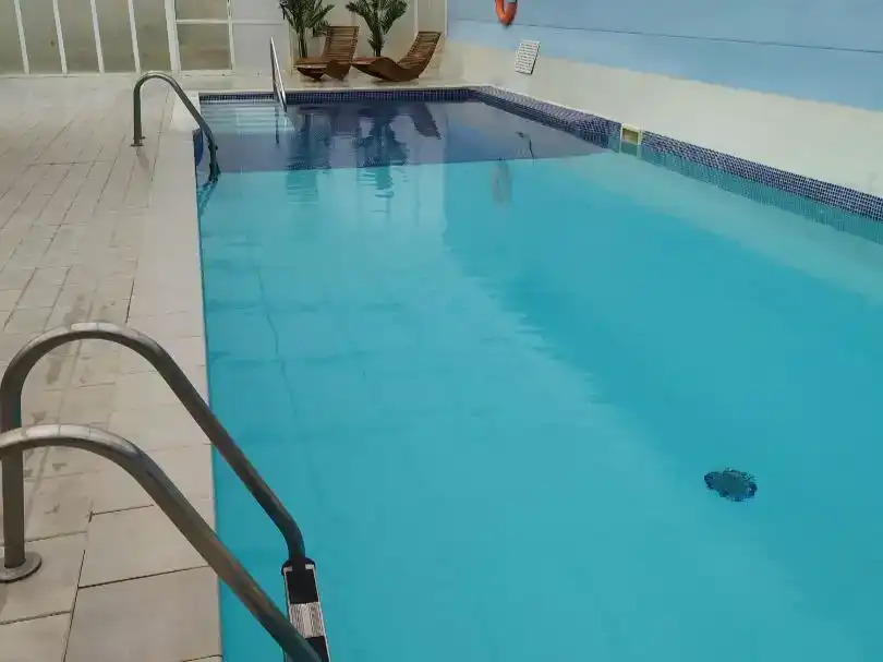 Swimming pool of Flat for rent in Benidorm  with Air Conditioner, Private garden and Swimming Pool