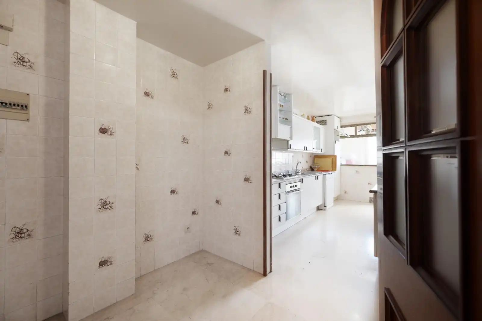 Kitchen of Flat for sale in Sevilla  with Air Conditioner, Heating and Terrace