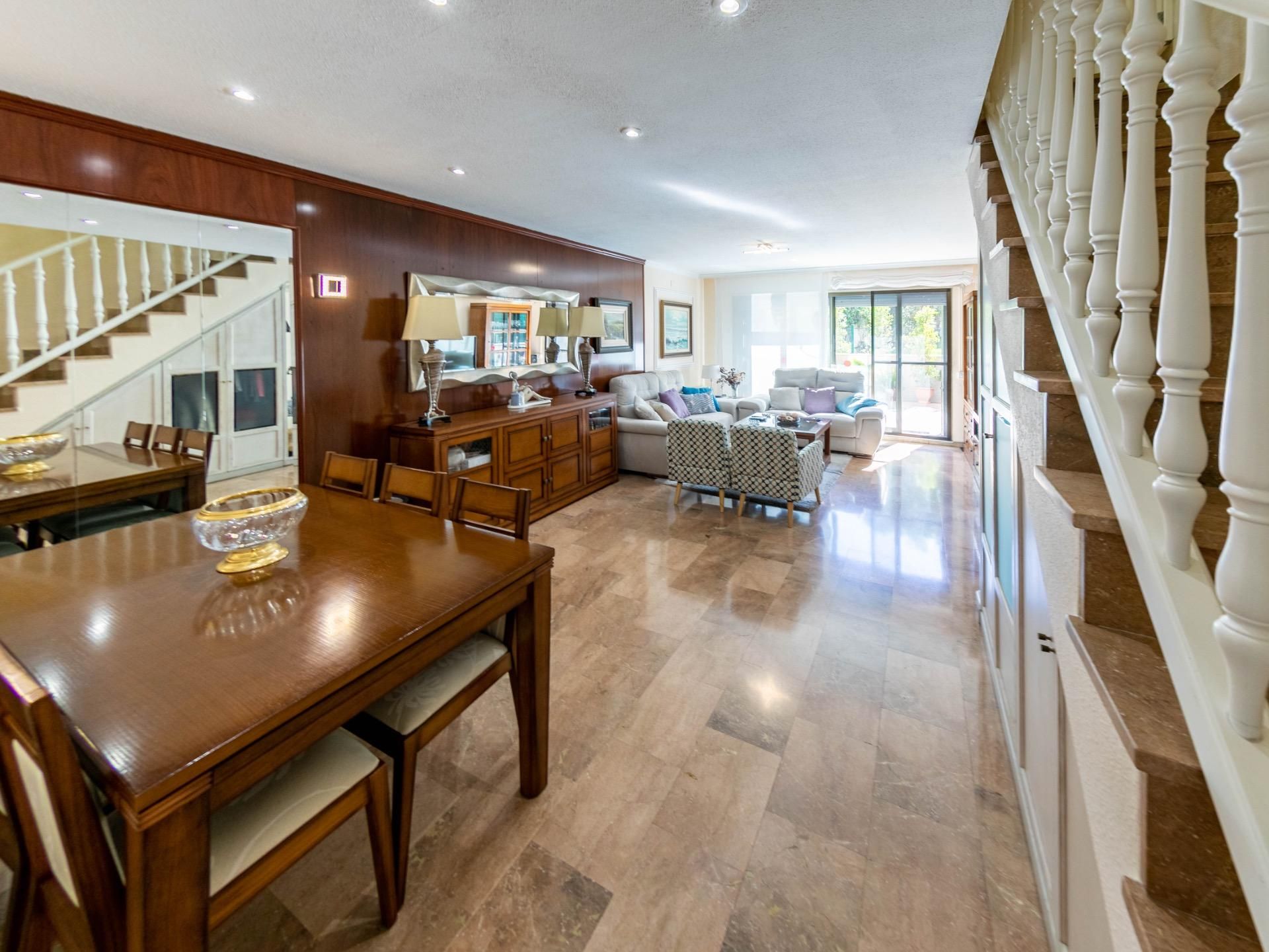 Dining room of Single-family semi-detached for sale in  Tarragona Capital  with Air Conditioner, Heating and Private garden