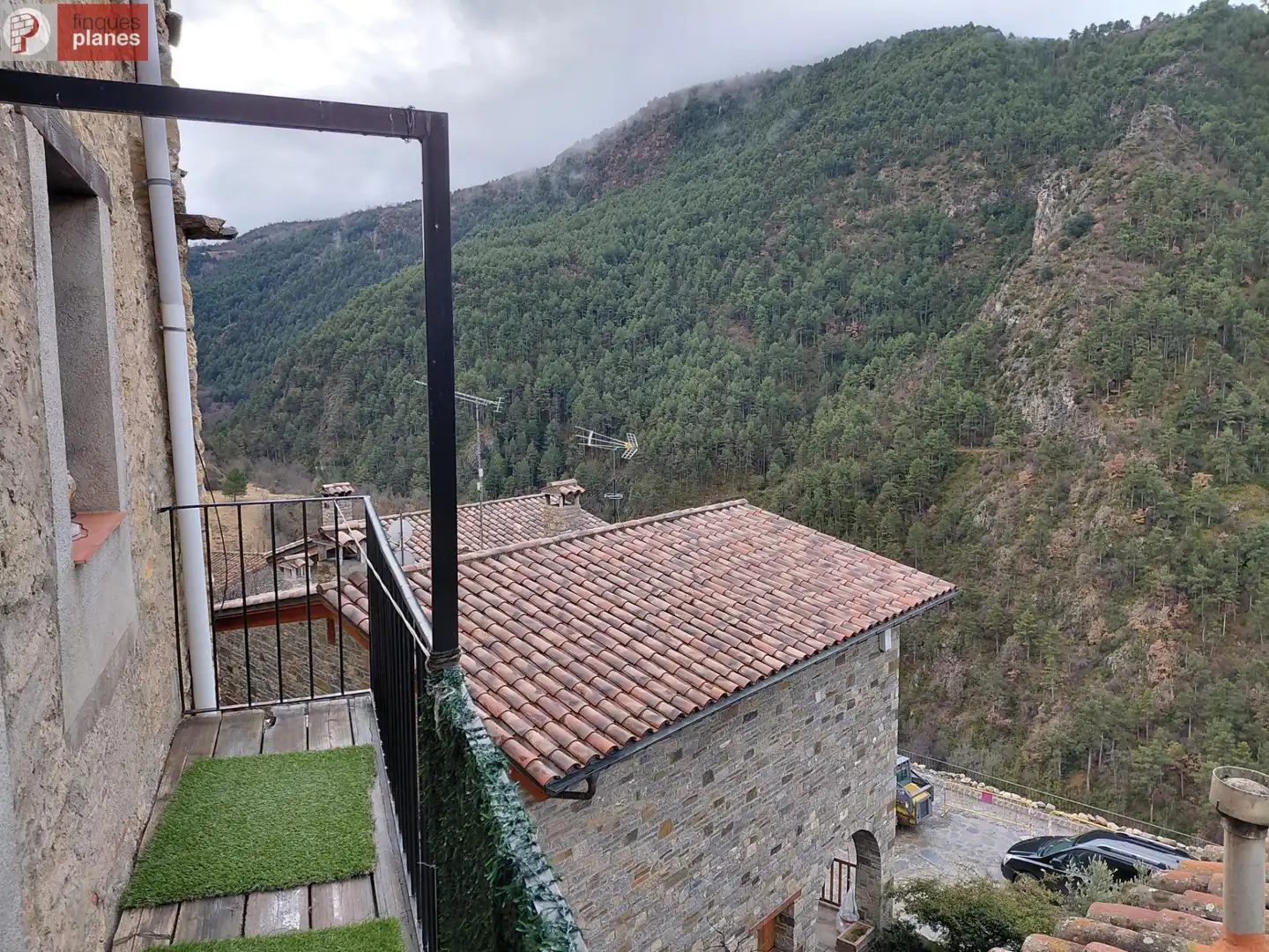 Terrace of Country homes for sale in Arsèguel  with Air Conditioner and Terrace