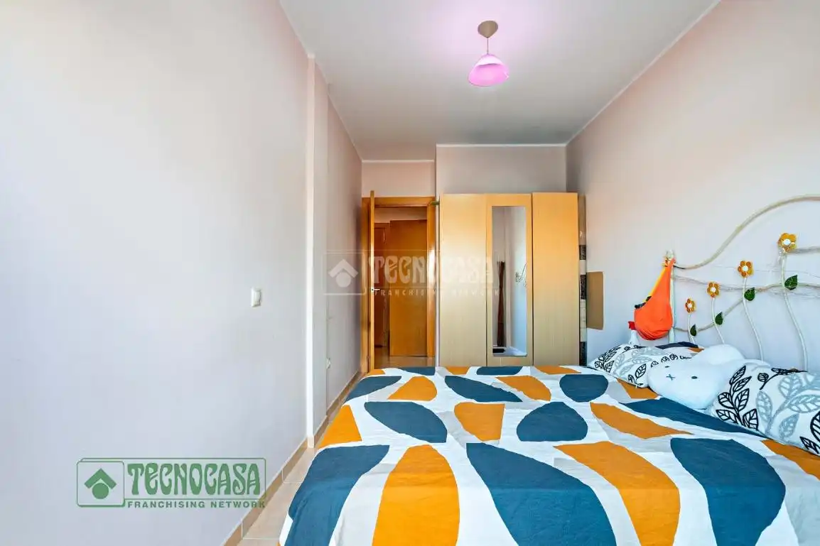 Schlafzimmer von Wohnung zum Verkauf in El Ejido mit Möbliert und Balkon