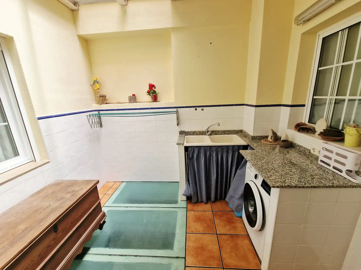 Cocina de Piso de alquiler en Vila-real con Calefacción, Trastero y Amueblado