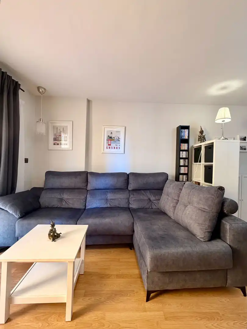 Sala d'estar de Pis en venda en Málaga amb Aire condicionat, Calefacció i Terrassa