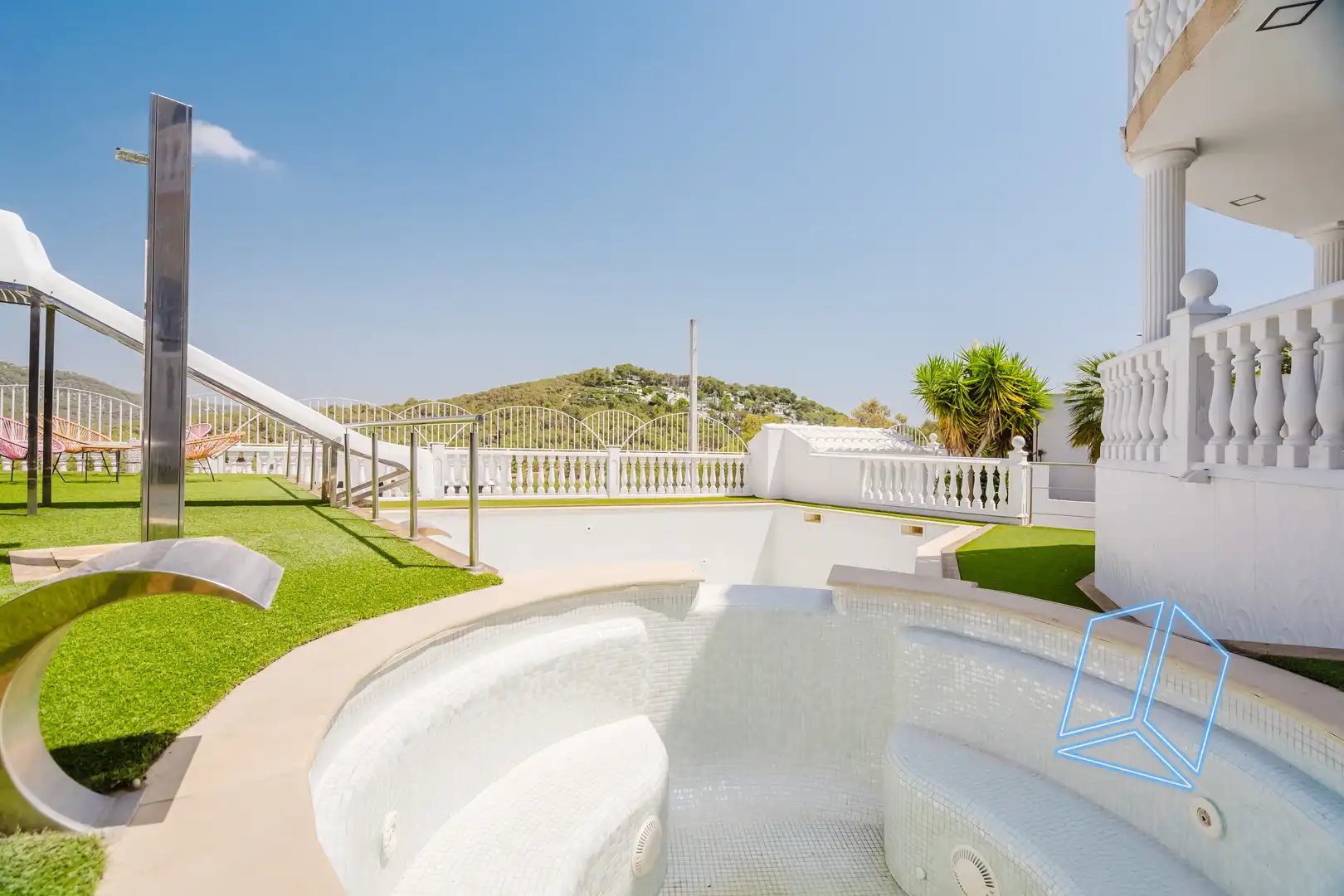 Piscina de Casa o chalet en venta en Canyelles con Piscina y Balcón